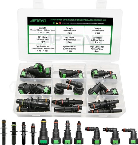 26pcs fuel line quick connect - fuel,