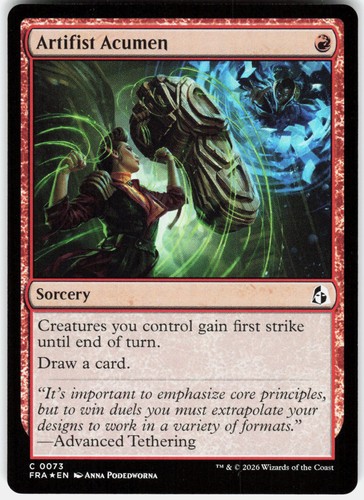 Artifist acumen - (preorder),