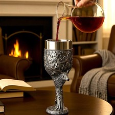 Celtic Stag Head Goblet