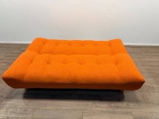 Kota 3 Seater Fabric Clic Clac Sofa Bed – Orange
