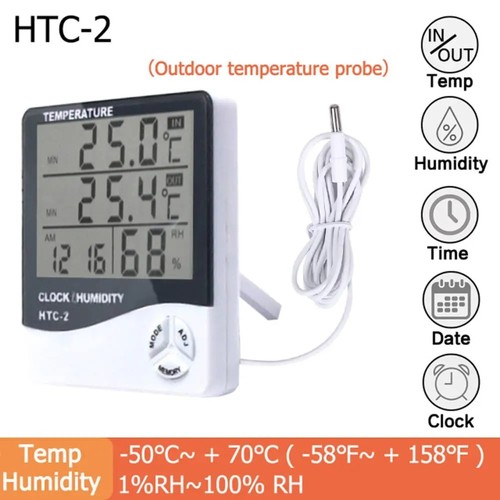 Lcd digital thermometer - lcd,