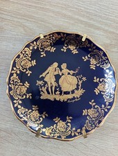 Vintage Limoges Cobalt Blue