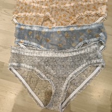 Ladies Three Pack Mesh Sheer