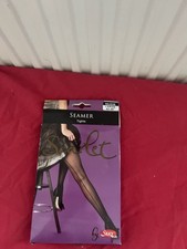 Vintage Nude Seamed Tights-