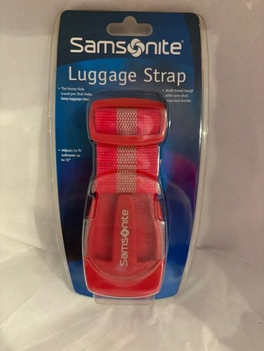 Red samsonite luggage heavy - samsonite,