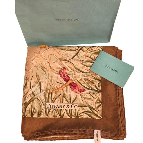 Tiffany silk scarf - tiffany, co