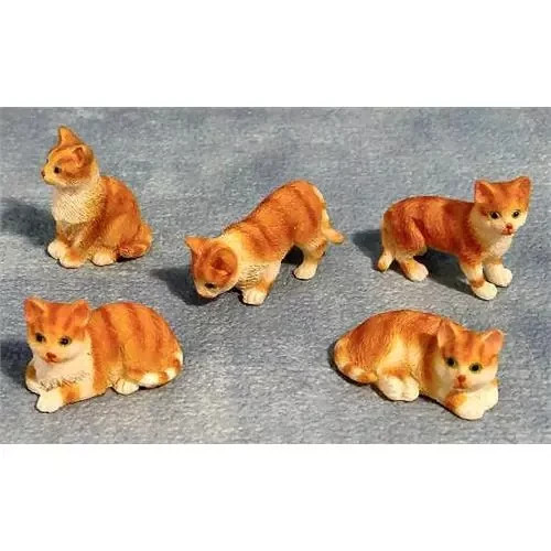 Dolls house miniature ginger - house, &