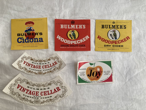Six vintage bulmer - , bulmer's