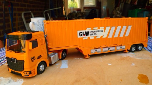Large toy lorry with - toy, great