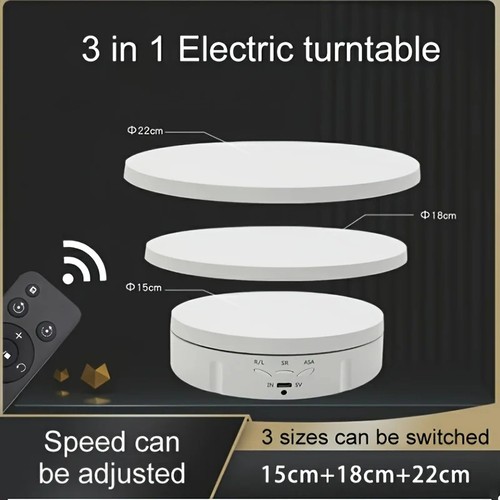 Photography turntable electric - turntable,