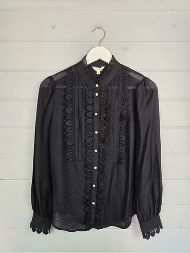 Monsoon black lace trim - monsoon,