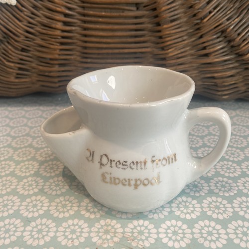 Vintage ceramic shaving