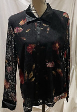 Gerry Weber UK 18 black with colour (30/08)