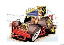 STOCK CAR F2 RED / BLACK