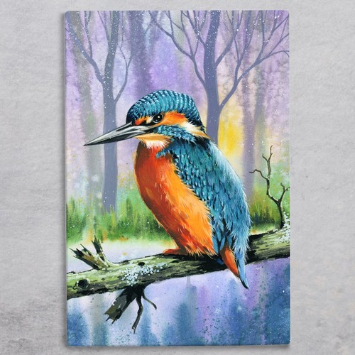 Kingfisher ceramic tile - kingfisher,