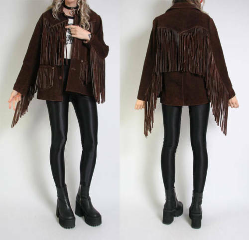 Womens vintage brown suede - womens,