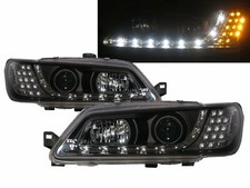 306 MK1 1993-1997 2D/4D/5D Projector LED R8Look Headlight Black for PEUGEOT RHD