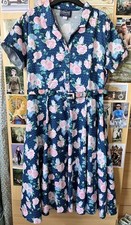 Collectif Blue Pink Roses