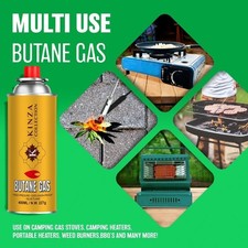 BUTANE GAS BOTTLES CANISTERS