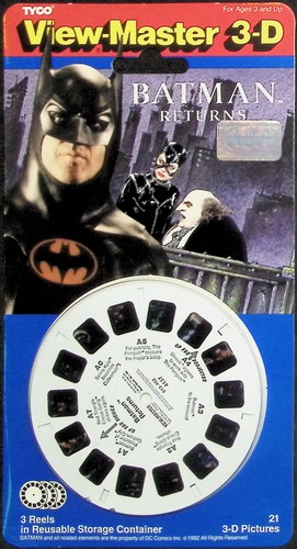 Batman returns view master - returns, 3d