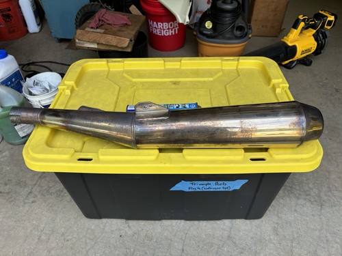 Bmw k75 staintune muffler - bmw,