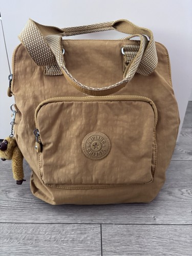 Kipling tan ochre nylon - ochre,