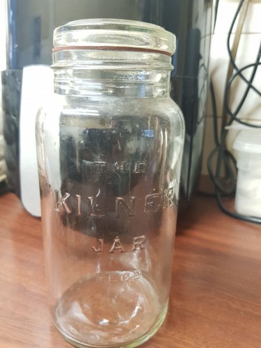 Vintage kilner jar lbs - kilner,