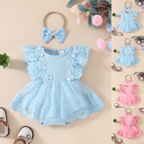 Infant baby girl - baby, lace