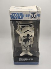 Rare Vaulted 2008 Funko Star Wars Stormtrooper Wacky Wobbler Bobble Head figure.