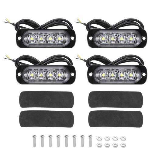 4pcs led aluminum strobe - 4pcs,