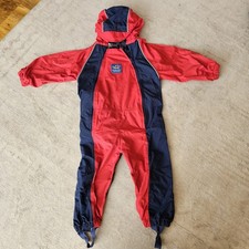 JOJO MAMAN BEBE PuddleSuit 18-24 Months NEW Waterproof Pack Away Rain ALL IN ONE