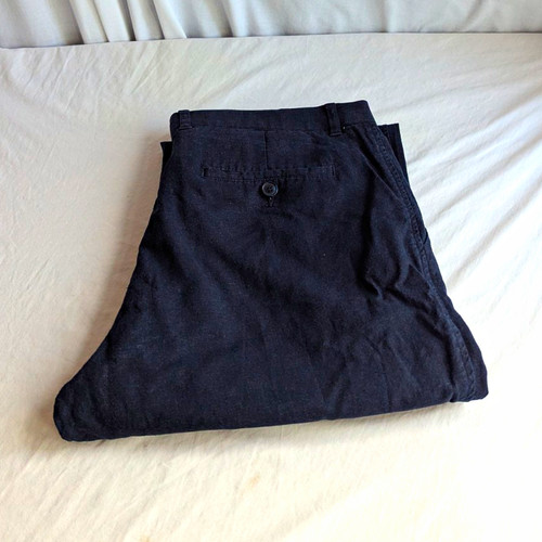 Mens trousers navy dress - mens,