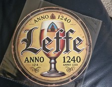 Vintage Worn Look Leffe Beer
