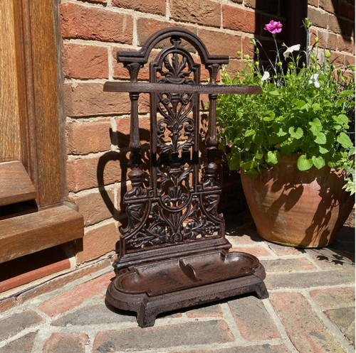 Umbrella stand cast iron - umbrella,