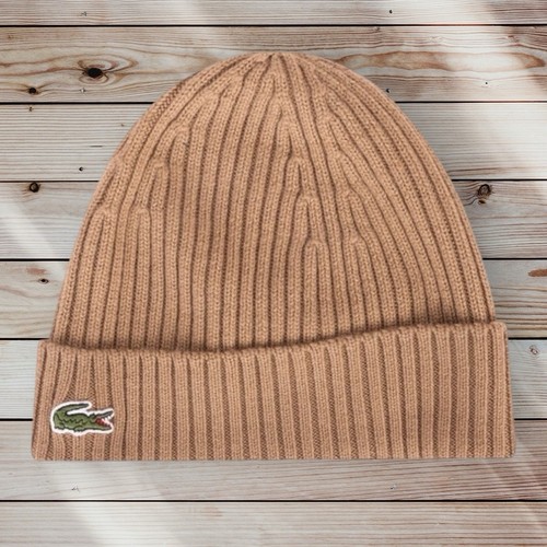 Lacoste tan beige - beige, ribbed