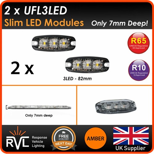 Pair 12v 24v 3led - pair, slim