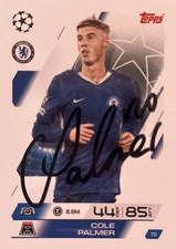 COLE PALMER HAND SIGNED