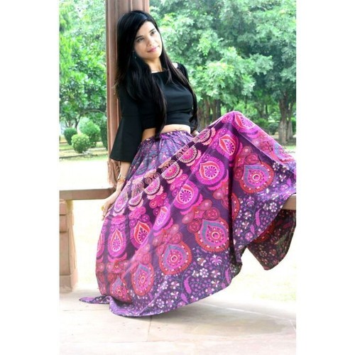 Indian wrap boho mandala - wrap,