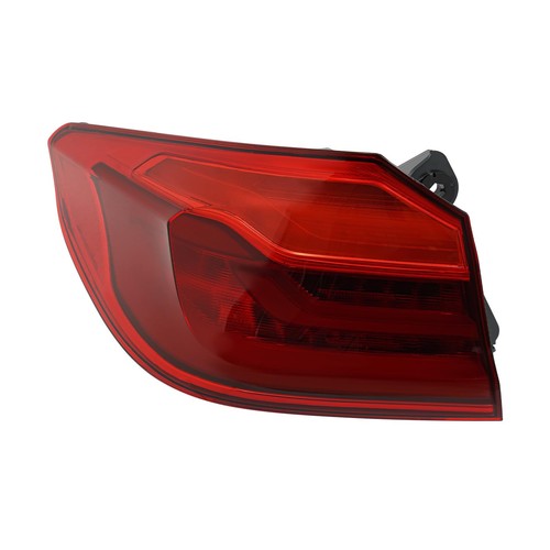 Outer led tail light black - outer, red