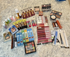 Makeup Bundle Lot of 68 items Nyx e.l.f. Maybelline Almay Essie Rimmel