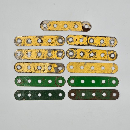 Vintage meccano hole strips - vintage, 5