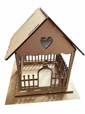 Anne Marie Designs 3D MDF wooden wedding Decor Garden Gazebo Kit Craft Blank