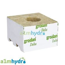 Grodan Rockwool Cubes Grow Blocks 4" Large Hole X6 Hydroponics
