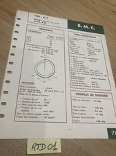 Technical sheet diesel engine