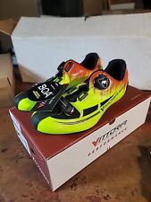 NEW Vittoria Fusion 2 Road Cycling Shoes Fluro - EU 40 US 7 1/2 Men 9 Women