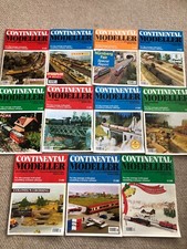 CONTINENTAL MODELLER Magazine 1992 11 Issues Total good condition
