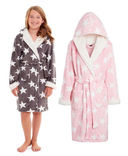 Girls dressing gown soft - dressing,