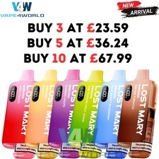 Lost Mary BM6000 Rechargeable Vape Kit Replaceable Pod E-Cig | 20mg | 6000 Puffs