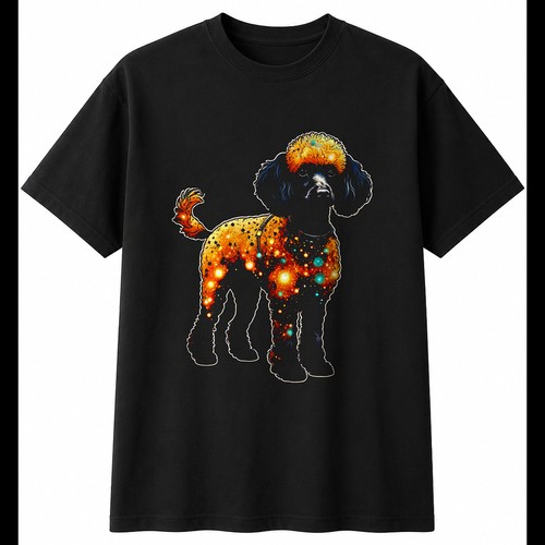 Detailed miniature poodle - detailed,