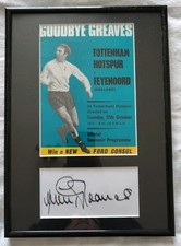 Jimmy Greaves Signed Card with